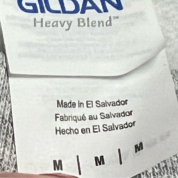 United Soccer Shield Logo Gray Navy Blue White Crew Neck Sweatshirt M - Picture 7 of 7